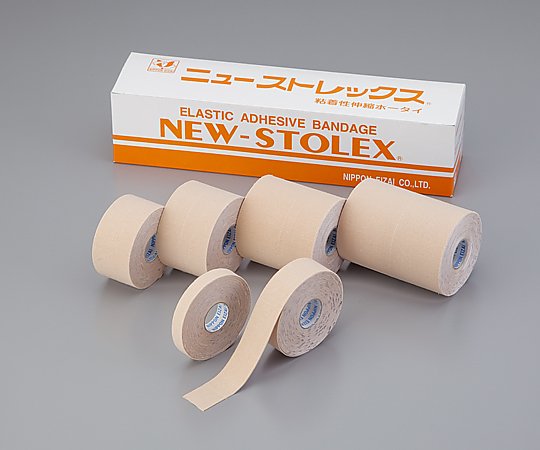 ニューストレックス（粘着性伸縮包帯） 5号 100mm×5m 1箱（3巻入） NE-264