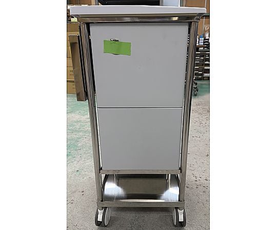 8-1607-23 ナビスメイト・トレイワゴン 5段BOX ブルー 【AXEL】 アズワン