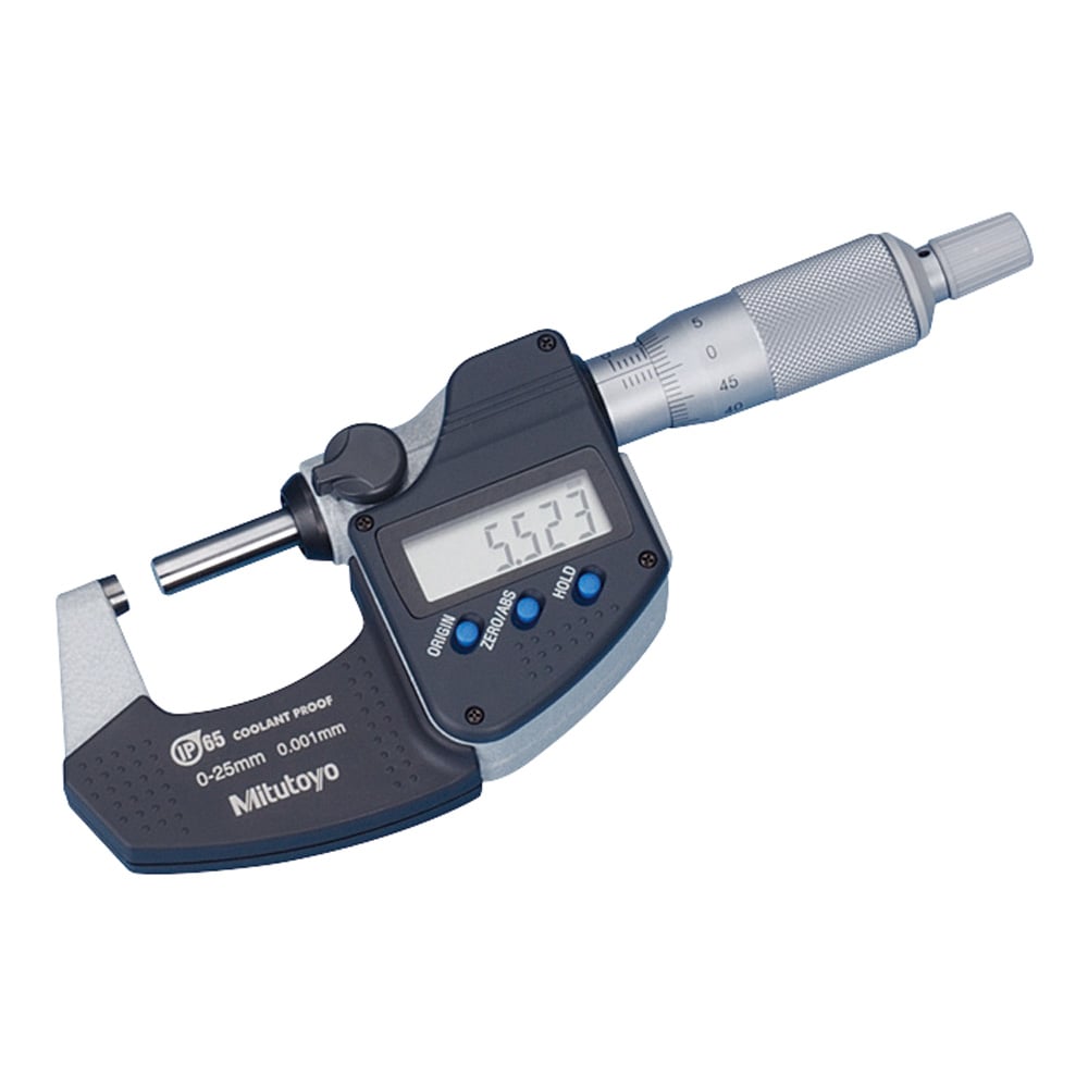 デジマチックマイクロメータ 校正証明書付