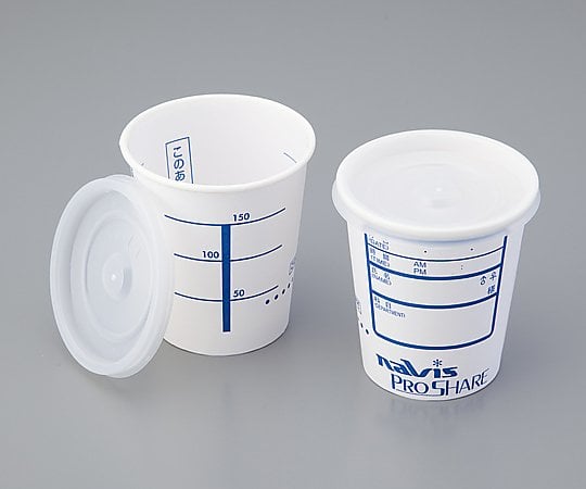 8-1642-03 プロシェア検査用採尿コップ［CUP-205］ 専用フタ 100個入