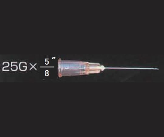 8-1702-43 注射針 フローマックス 25G 5/8（16mm） RB 1箱（100