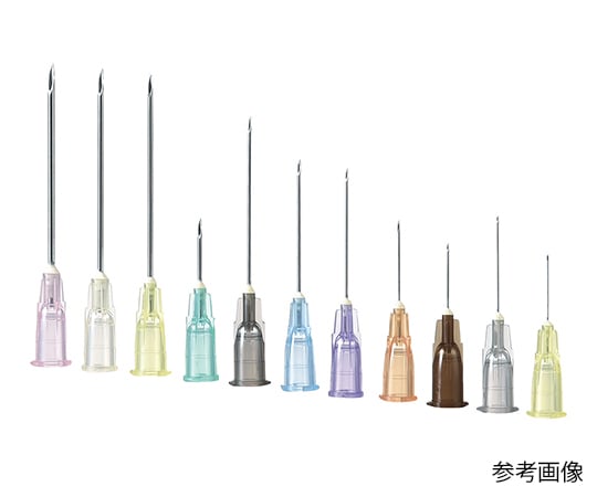 8-1702-47 注射針 フローマックス 18G 1・1/2（38mm） SB 1箱（100本入