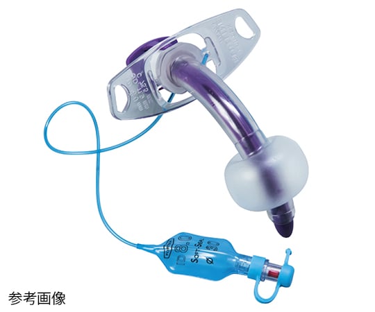 8-1721-17 ［取扱停止］気管切開チューブ（カフ付・一重管）　Φ8.5×Φ12.6×78.0mm　5本入 100/800/085
