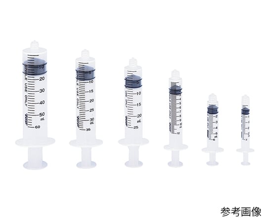 8-1756-02 プラスチックシリンジ（ロック・針なし） 5mL 01082