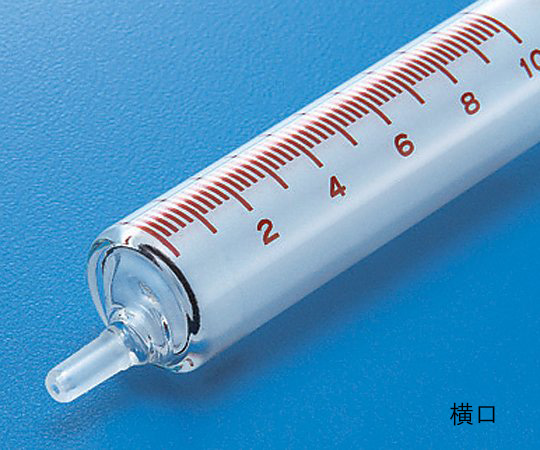 8-1759-07 硝子注射筒 ルアー・ガラス先 セット 30mL 1箱（5セット入