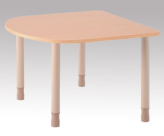 8-1989-01　高さ調節ができるテーブル　（１２００×１１００×６６０〜７３０ｍｍ）[個](as1-8-1989-01)