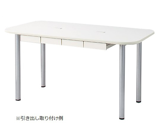 ナーステーブル（天板配線穴有） 1200×900×750mm 1290L-WC