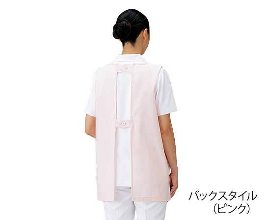 8-2295-04 予防衣 （ショート丈） ピンク／LL