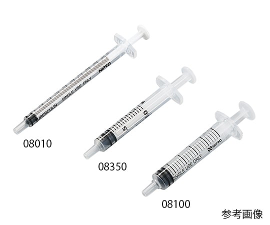 シリンジ（針なし） 1mL（ショート予防接種用） ルアーチップ（中口） 100本入 8350