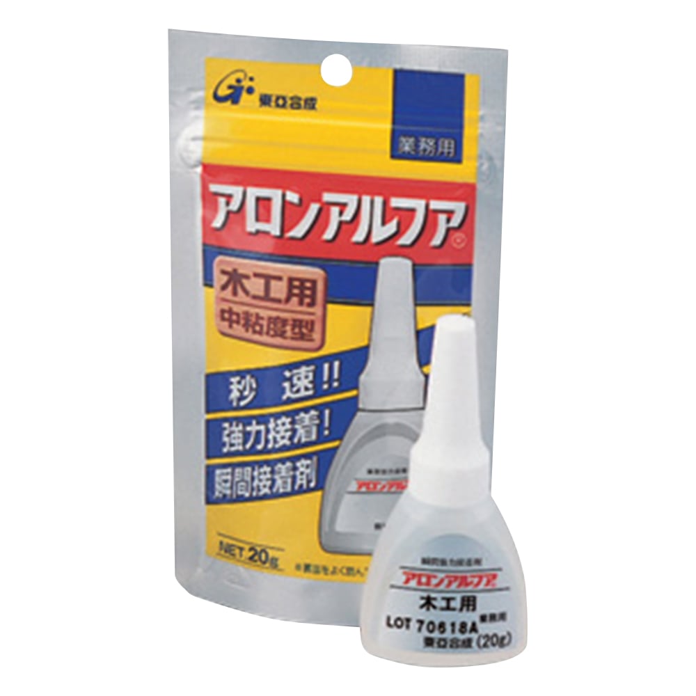 ラッピング無料】 強力瞬間接着剤アロンアルファ木工用20g