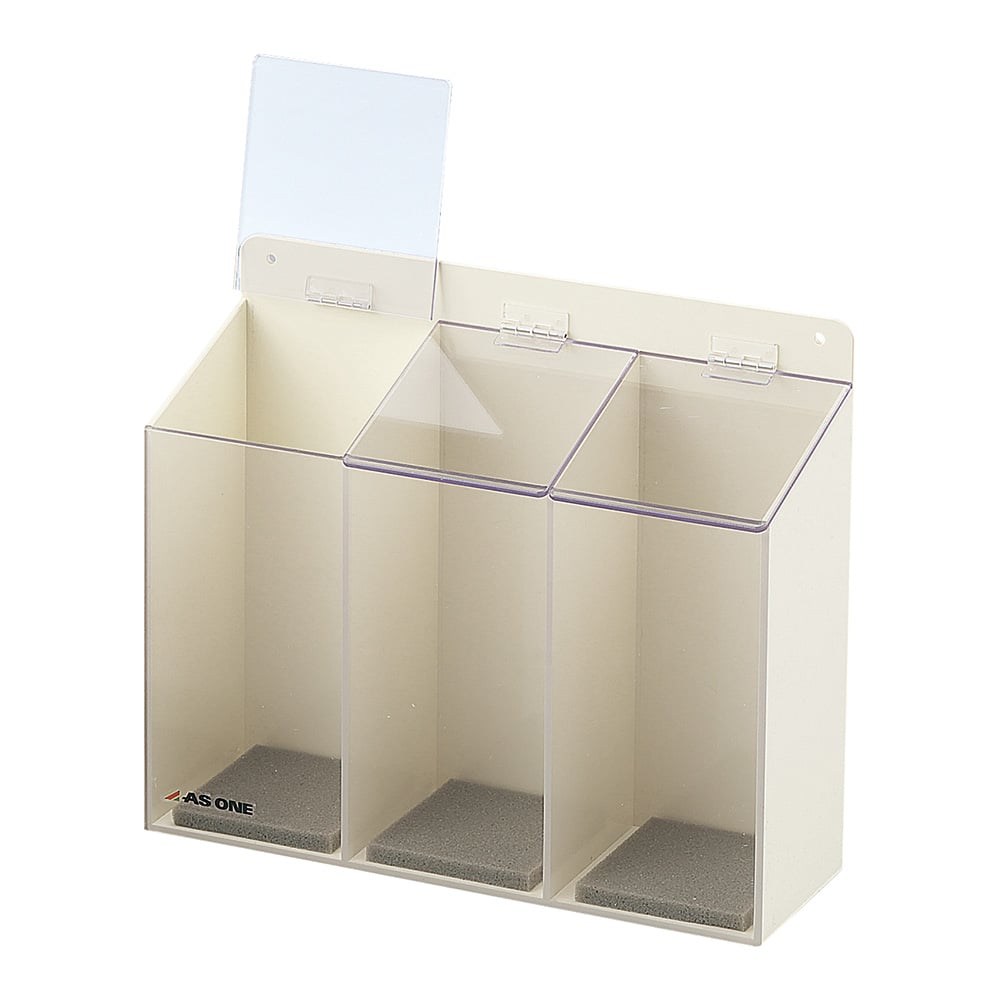 アズワン8-3060-06メガネラック(ゴーグル用) 3室