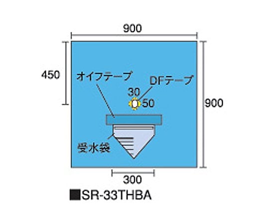 ホギメディカル全面ドレープ（開腹用） １００×３００ｍｍ【4735-0946】-