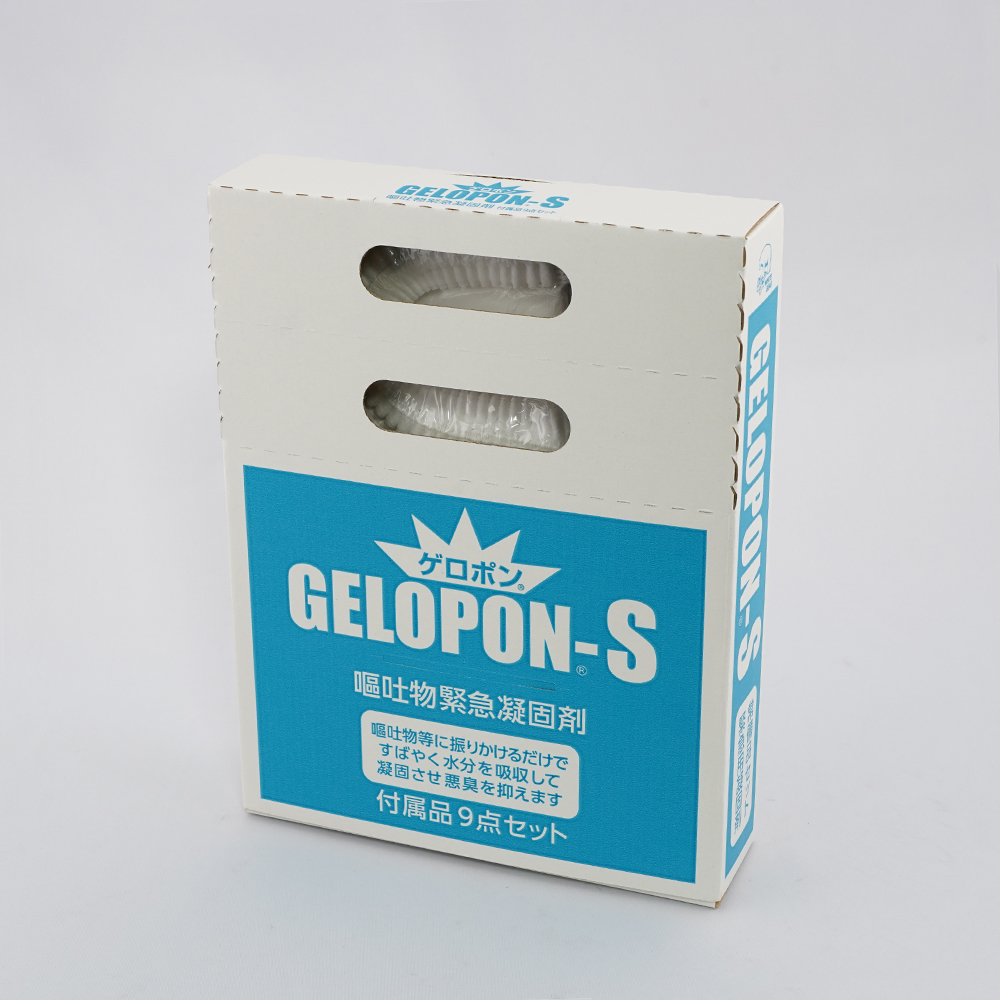嘔吐物緊急凝固剤 ゲロポンーS 178-W 4907887630602