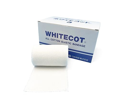 ホワイトコット(弾力包帯) 75mm×4.5m 6巻入