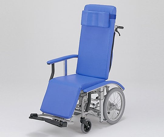 いうら 8-3514-01　フルリクライニング車椅子　（介助式／スチール製／座幅４１０ｍｍ／チルト）[個](as1-8-3514-01)