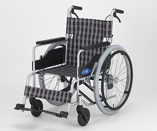 日進医療器　自走式　ノーパンクタイヤ　アルミ製　車椅子　NC-1CB