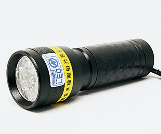 8-3661-02 取扱停止 ブラックライト 年末のプロモーション特価！ 本物保証 UV-LED375-14SB φ30×99mm 14灯
