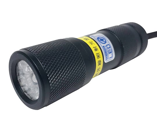 8-3661-11 ブラックライト φ28×96mm 5灯 UV-LED375-05SB