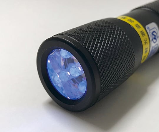 8-3661-11 ブラックライト φ28×96mm 5灯 UV-LED375-05SB
