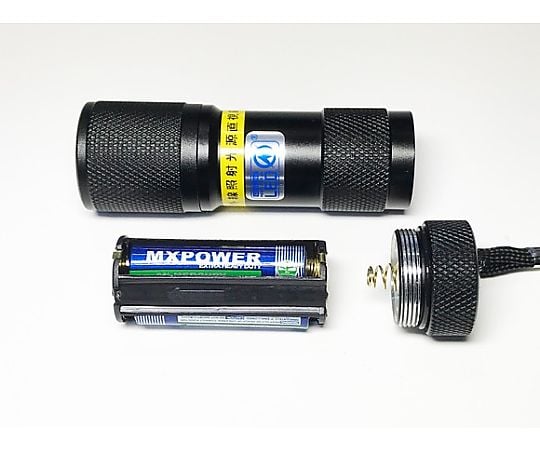 8-3661-11 ブラックライト φ28×96mm 5灯 UV-LED375-05SB 【AXEL】 アズワン