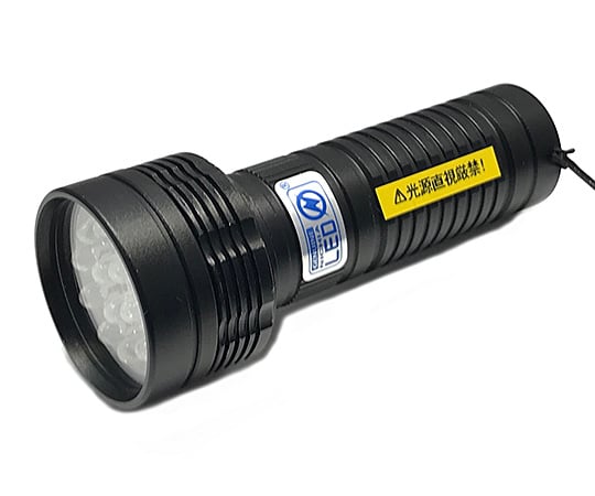 8-3661-12　ブラックライト　φ38×100mm　14灯 UV-LED375-14FB