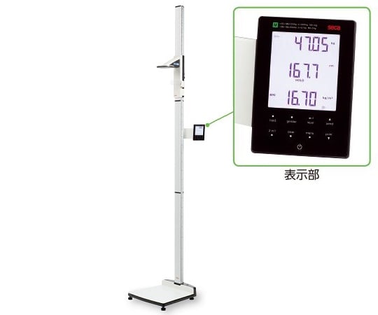 デジタル身長計付体重計[検定付]3級 本体　seca285