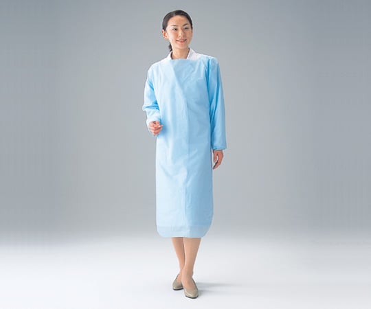 アズワン8-4023-01腕付エプロン（ＰＥ製）１０枚入【1箱(10枚入)】(as1-8-4023-01)