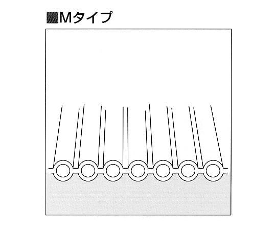 8-4129-08 ペンローズドレーンAR 多管式 No.30 横幅30mm 0121330