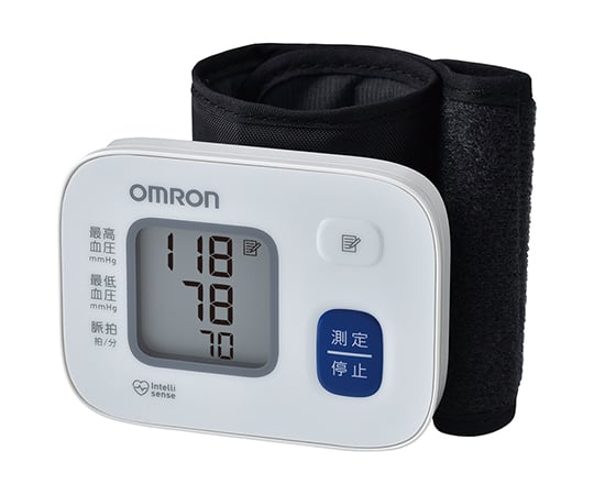 8-4144-11 自動血圧計（手首式） 84×21×62mm HEM-6161 【AXEL】 アズワン