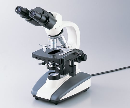 8-4171-02 セミプラノレンズ生物顕微鏡（LEDライト） 双眼 40～1000× E