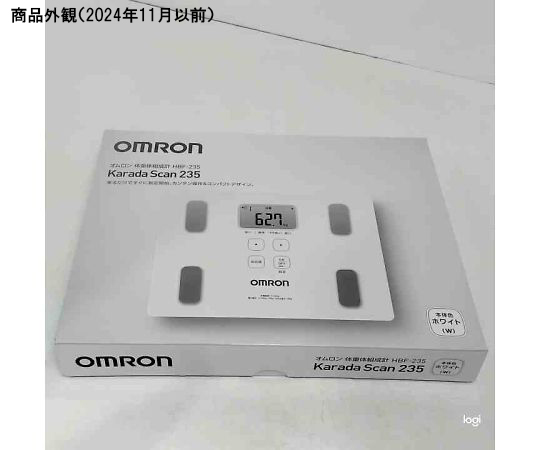 色ホワイト オムロン 体重・体組成計 カラダスキャン HBF-701