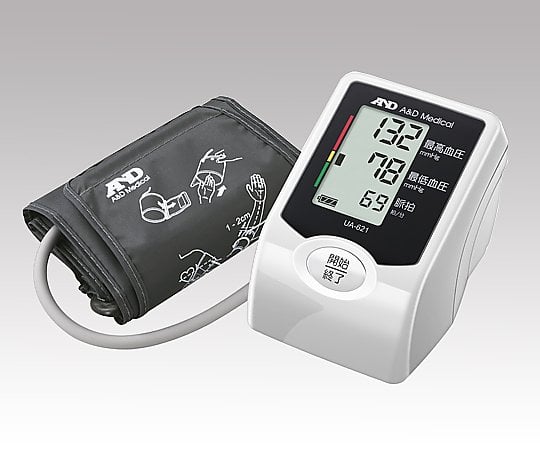 8-4518-01 電子血圧計 (スマート・ミニ) UA-621W 白