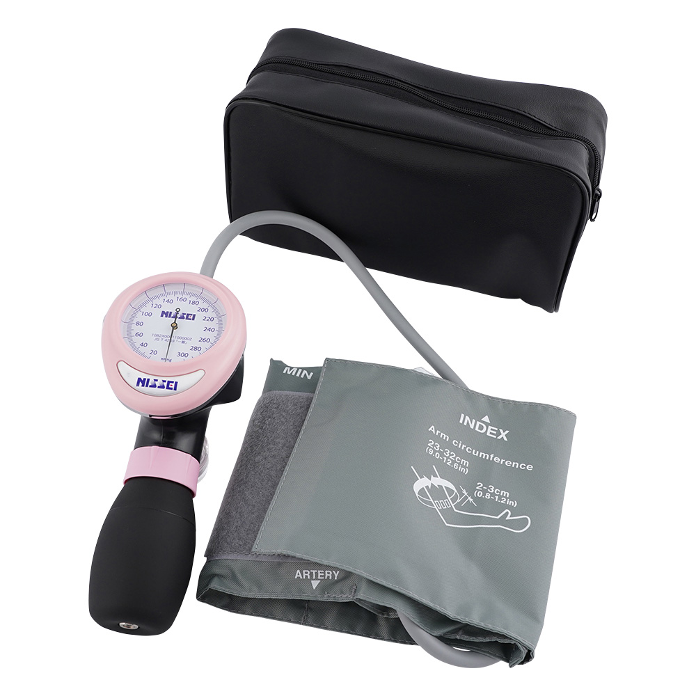 アネロイド血圧計[ワンハンド式] HT-1500 ピンク HT-1500-11K
