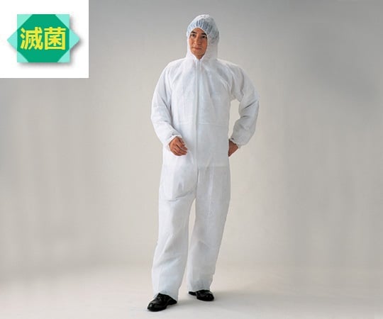 【滅菌】アズワン8-5666-31ディスポつなぎ服ST(γ線滅菌済)【1枚】(as1-8-5666-31)