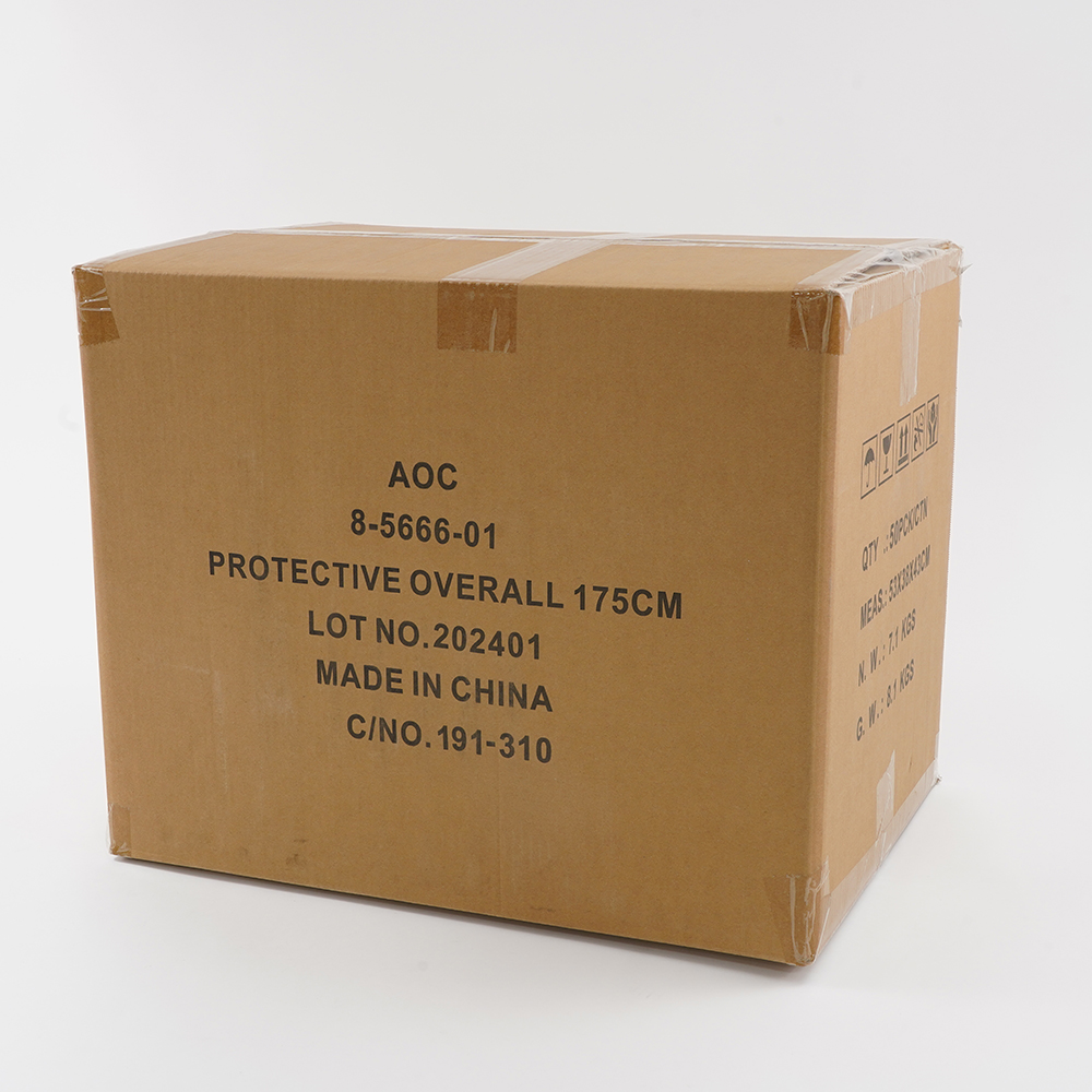 8-5666-51 ディスポつなぎ服 50枚入 男性用 【AXEL】 アズワン