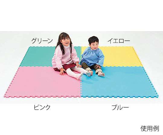 8-5714-05エッグクッションマット　グリーン