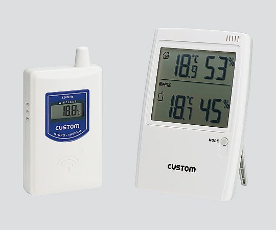 ［取扱停止］無線温湿度モニター（熱中症警告インジケーター付き）　HI-01RF