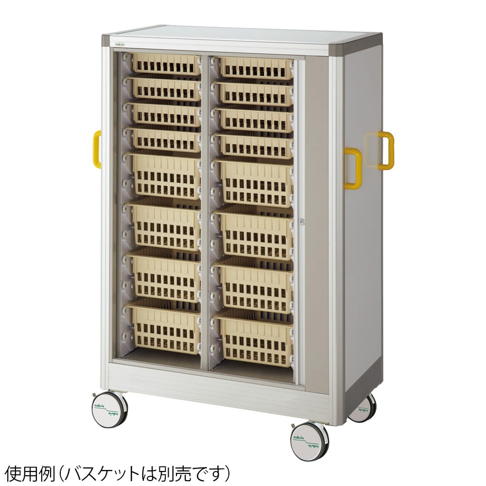 【送料定額】アズワン8-5865-12アルティアトレーカート（アルミフレーム）982×540×1412シャッターあり【1個】(as1-8-5865-12)