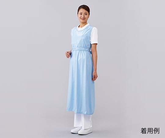 8 5909 02 入浴介助エプロン 防水加工 ブルー Axel アズワン 8 5909 02 入浴介助エプロン 防水加工 ブルー Axel アズワン