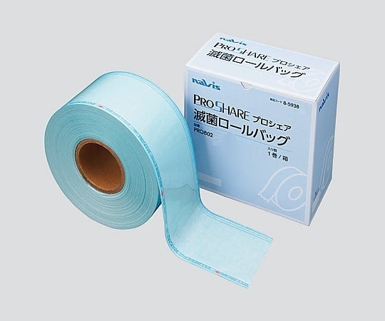 ［取扱停止］プロシェア滅菌ロールバッグ 75mm×200m PRO802-2as1-8-5938-02