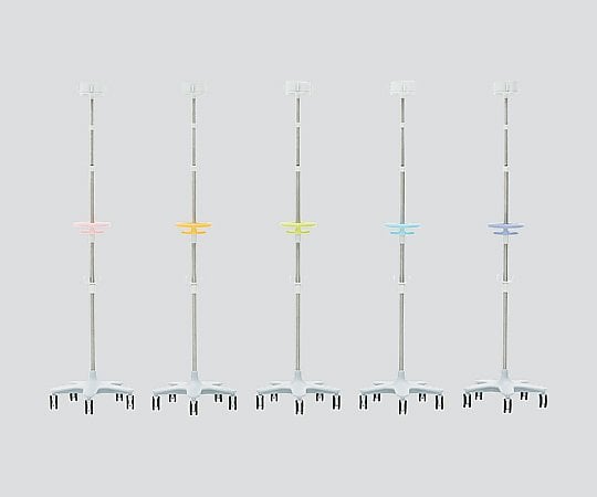 8-5982-05 点滴スタンド（ディーボ） パープル LU01ZZ-GC55