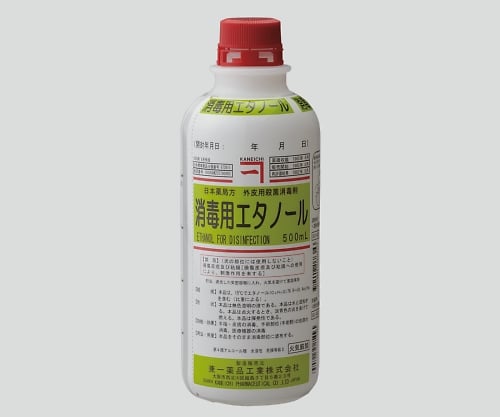 8-6343-01 消毒用エタノール（日本薬局方） 500mL