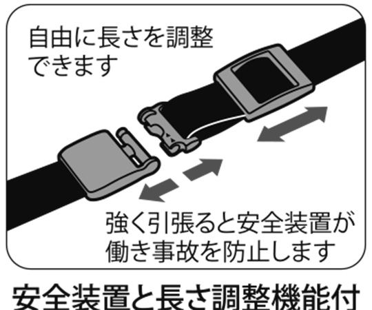 8-6375-04 医療用ストラップ 15×1600 青 NX-201P-BU 【AXEL】 アズワン