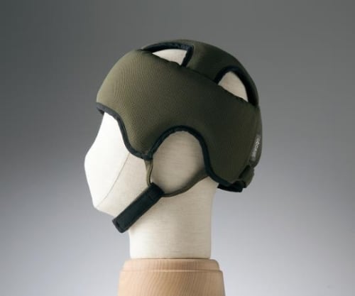 特殊衣料 8-6507-01　保護帽（アボネットガードＡ）　Ｍ　オリーブ[個](as1-8-6507-01)