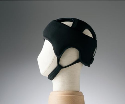 8-6507-04 保護帽[アボネットガードA]M ブラック 2072