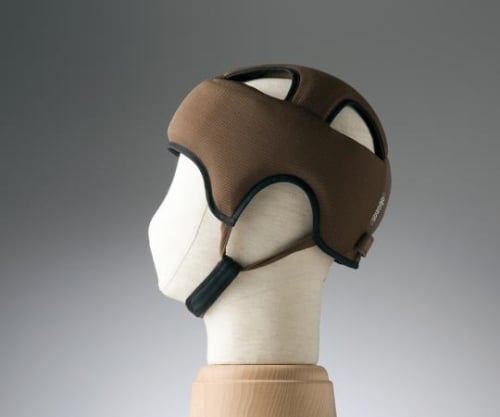 特殊衣料 8-6508-03　保護帽（アボネットガードＡ）　Ｌ　ブラウン[個](as1-8-6508-03)