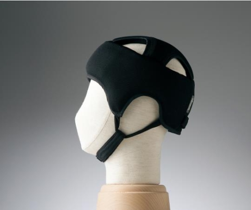 8-6508-04 保護帽[アボネットガードA]L ブラック 2072