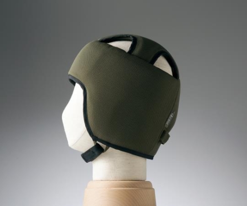 特殊衣料 8-6510-01　保護帽（アボネットガードＢ）　Ｌ　オリーブ[個](as1-8-6510-01)