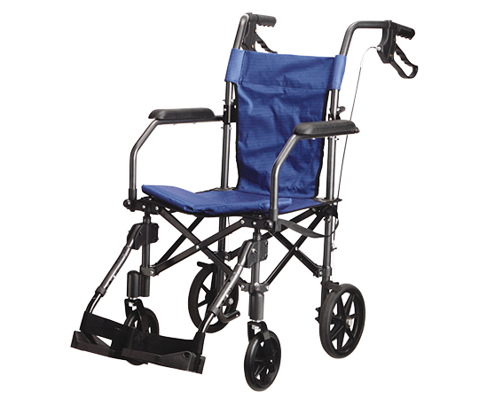 ハンディライトプラス（折畳み式介助車椅子） ブルー HLP09020-B