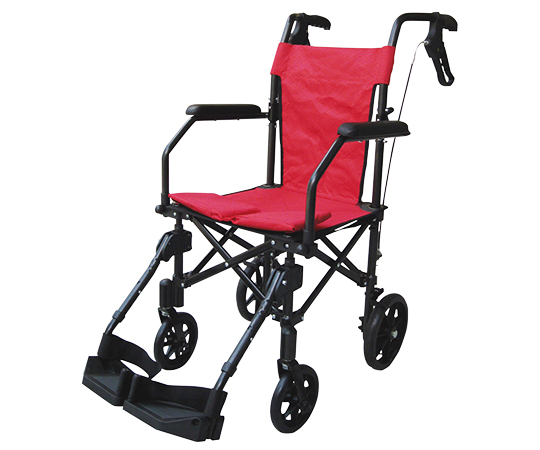 ハンディライトプラス（折畳み式介助車椅子） レッド HLP09020-R